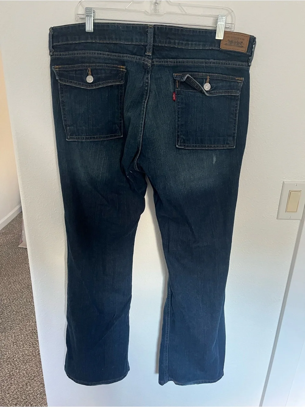 Levi's 545 Indigo Blue Straight-Leg Jeans